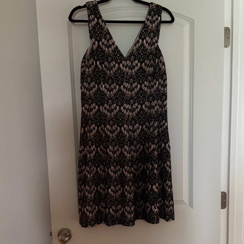 Kensie 12 Elegant Black Lace Dress
